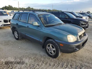 2002 Hyundai Santa Fe GLS with VIN KM8SC13D82U224726, listed as a Copart auction lot 74333924 with 113,107 mi miles and Salvage Title. Bid and sale history available at carsss.com. Image 4.