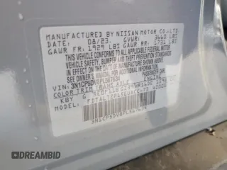 2023 Nissan Kicks SR with VIN 3N1CP5DV8PL567634, listed as a Copart auction lot 50966835 with 36,939 mi miles and Salvage Title. Bid and sale history available at carsss.com. Image 14.
