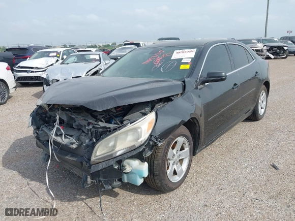 2014 Chevrolet Malibu LS with VIN 1G11B5SL4EF216711, listed as a IAAI auction lot 41957139 with 135,555 mi miles. Bid and sale history available at carsss.com. Image 2.