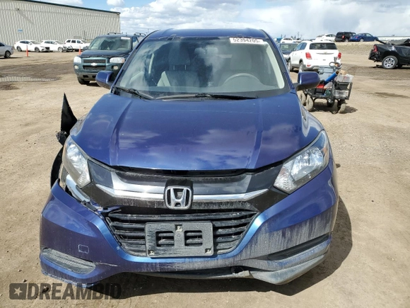 2016 Honda HR-V LX with VIN 3CZRU6H31GM113972, listed as a Copart auction lot 52394205 with 188,760 mi miles and Salvage Title. Bid and sale history available at carsss.com. Image 5.
