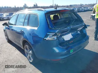 2015 Volkswagen Golf SportWagen TDI SE with VIN 3VWCA7AUXFM516566, listed as a IAAI auction lot 41437667 with 140,554 mi miles. Bid and sale history available at carsss.com. Image 3.