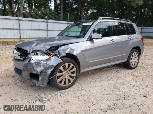 2012 Mercedes-Benz GLK 350 with VIN WDCGG5GBXCF800525, listed as a Copart auction lot 71645174 with 74,568 mi miles and Salvage Title. Bid and sale history available at DreamBid. Image 1.