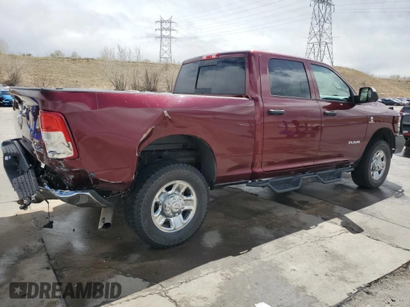 2019 Ram 2500 Tradesman with VIN 3C6UR5CL0KG669403, listed as a Copart auction lot 50651665 with 101,912 mi miles and Salvage Title. Bid and sale history available at carsss.com. Image 3.