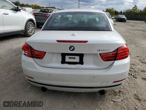 2015 BMW 4 Series 435i with VIN WBA3T3C56FP738508, listed as a Copart auction lot 74870964 with 77,111 mi miles and Salvage Title. Bid and sale history available at carsss.com. Image 10.