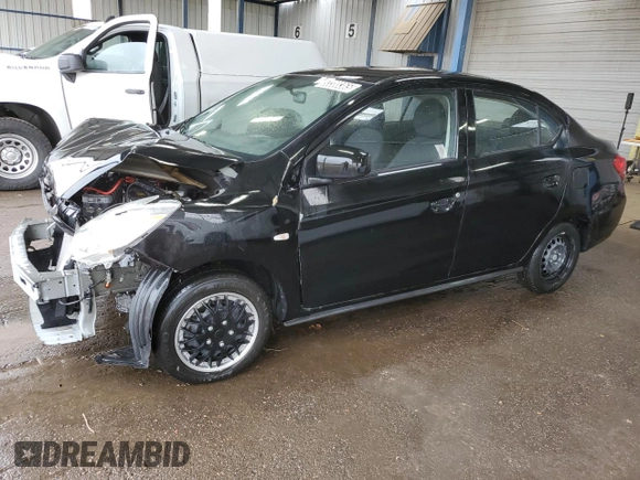 2020 Mitsubishi Mirage ES z VIN ML32F3FJXLHF12630, wystawiony jako Copart lot #53388365 z przebiegiem 33 043 mil mil oraz Czysty tytuł • Clean title. Historia ofert i sprzedaży dostępna na DreamBid. Obrazek 1.