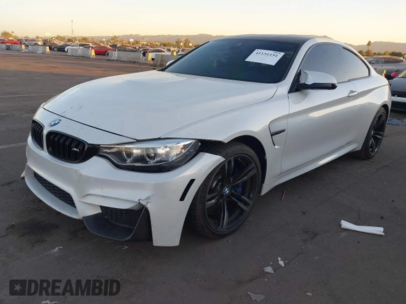 2016 BMW M4 with VIN WBS3R9C58GK336100, listed as a IAAI auction lot 41151151 with Not provided miles and . Bid and sale history available at DreamBid. Image 2.