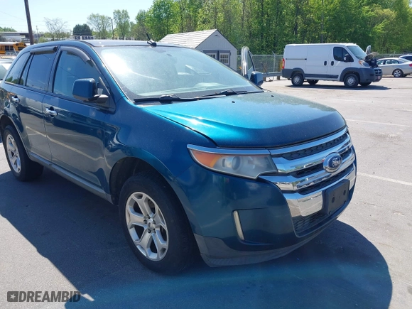 2011 Ford Edge SEL with VIN 2FMDK4JCXBBA68282, listed as a IAAI auction lot 42046398 with 152,753 mi miles. Bid and sale history available at carsss.com. Image 6.