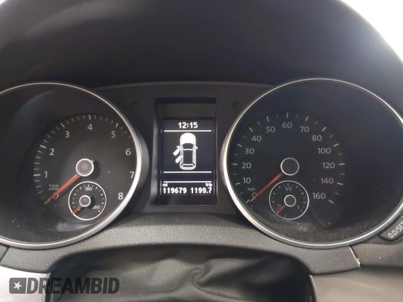 2013 Volkswagen Golf w/Conv with VIN WVWDB7AJ2DW044225, listed as a IAAI auction lot 42611119 with 119,679 mi miles and . Bid and sale history available at DreamBid. Image 7.