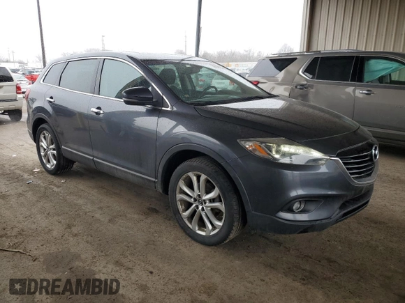 2013 Mazda CX-9 Grand Touring with VIN JM3TB3DA9D0409283, listed as a Copart auction lot 48118435 with 171,480 mi miles and Salvage Title. Bid and sale history available at carsss.com. Image 4.