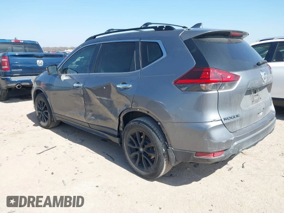 2018 Nissan Rogue SV with VIN 5N1AT2MT2JC749146, listed as a IAAI auction lot 41672824 with 121,377 mi miles and . Bid and sale history available at carsss.com. Image 3.