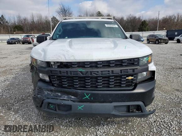2020 Chevrolet Silverado 1500 Work Truck with VIN 3GCNWAEH8LG106494, listed as a Copart auction lot 45285445 with 94,317 mi miles and Salvage Title. Bid and sale history available at DreamBid. Image 5.