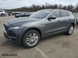 2018 Jaguar F-PACE 25t Prestige with VIN SADCK2FX6JA259468, listed as a Copart auction lot 52096725 with 131,723 mi miles and Clean Title. Bid and sale history available at carsss.com. Image 1.