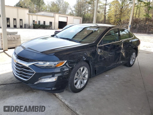 2024 Chevrolet Malibu LT with VIN 1G1ZD5ST4RF231437, listed as a Copart auction lot 51340705 with 29,199 mi miles and Salvage Title. Bid and sale history available at DreamBid. Image 1.