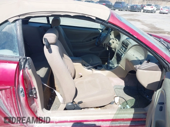 1999 Ford Mustang with VIN 1FAFP4445XF193138, listed as a IAAI auction lot 41716629 with 124,477 mi miles and . Bid and sale history available at DreamBid. Image 5.