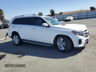 2017 Mercedes-Benz GLS 450 with VIN 4JGDF6EE4HA970944, listed as a Copart auction lot 73806694 with 60,429 mi miles and Salvage Title. Bid and sale history available at DreamBid. Image 4.