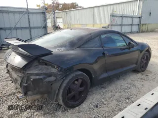 2007 Mitsubishi Eclipse GT with VIN 4A3AK34T47E013980, listed as a Copart auction lot 79622054 with 143,809 mi miles and Salvage Title. Bid and sale history available at carsss.com. Image 3.