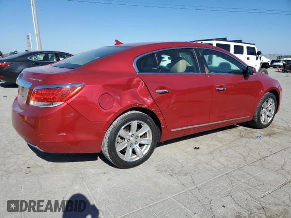 2013 Buick LaCrosse Leather with VIN 1G4GC5E38DF126109, listed as a Copart auction lot 50640505 with 151,555 mi miles and Salvage title. Bid and sale history available at DreamBid. Image 3.