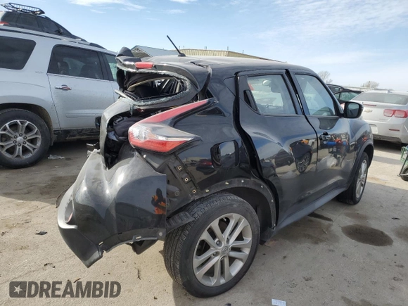 2016 Nissan Juke SL with VIN JN8AF5MR7GT604246, listed as a Copart auction lot 42018125 with Not Provided miles and Salvage Title. Bid and sale history available at carsss.com. Image 3.