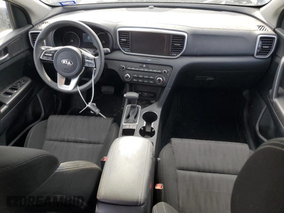 2020 Kia Sportage LX with VIN KNDPM3AC1L7710453, listed as a Copart auction lot 49140155 with 87,325 mi miles and Salvage Title. Bid and sale history available at DreamBid. Image 8.