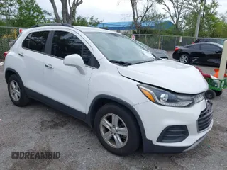2018 Chevrolet Trax LT with VIN 3GNCJLSB8JL263150, listed as a IAAI auction lot 41908533 with 79,800 mi miles. Bid and sale history available at carsss.com. Image 1.
