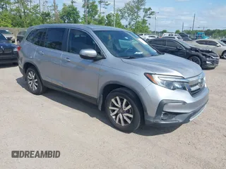 2019 Honda Pilot EX-L z VIN 5FNYF5H52KB042169, wystawiony jako IAAI lot #42128164 z przebiegiem 65 658 mil mil oraz . Historia ofert i sprzedaży dostępna na DreamBid. Obrazek 1.