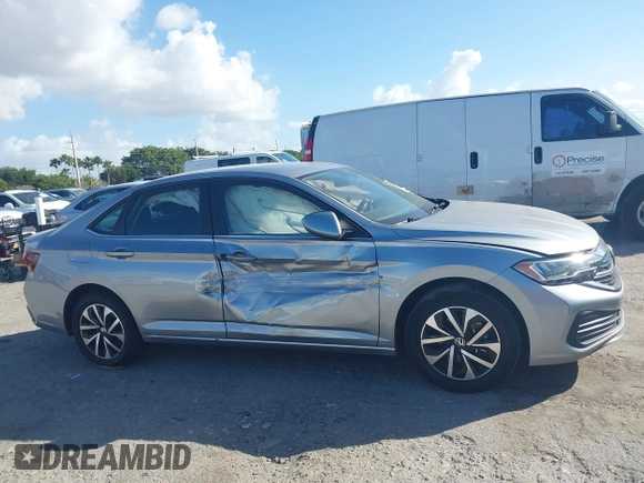 2023 Volkswagen Jetta S with VIN 3VW4M7BUXPM047961, listed as a IAAI auction lot 41586064 with 36,986 mi miles and . Bid and sale history available at DreamBid. Image 6.