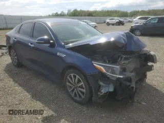 2019 Kia Optima LX with VIN 5XXGT4L35KG353807, listed as a Copart auction lot 50650985 with 74,601 mi miles and Salvage Title. Bid and sale history available at carsss.com. Image 4.