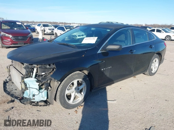 2016 Chevrolet Malibu LS z VIN 1G1ZB5STXGF240758, wystawiony jako IAAI lot #41231156 z przebiegiem 116 831 mil mil oraz . Historia ofert i sprzedaży dostępna na DreamBid. Obrazek 2.
