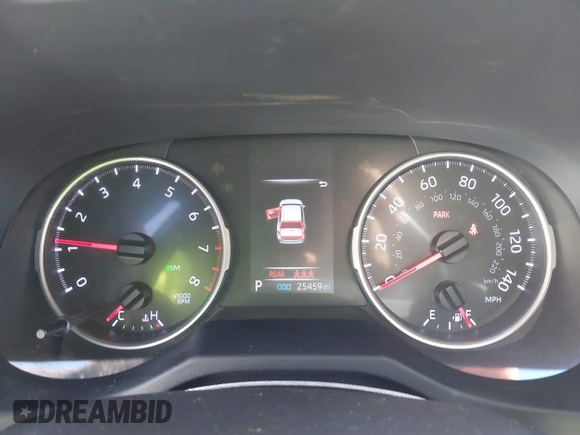 2020 Toyota RAV4 XLE Premium with VIN JTMC1RFV7LJ021069, listed as a IAAI auction lot 41701623 with 25,459 mi miles. Bid and sale history available at carsss.com. Image 7.