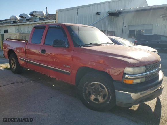 2001 Chevrolet Silverado 1500 LT with VIN 2GCEC19T511384220, listed as a Copart auction lot 75016534 with 252,168 mi miles and Clean Title. Bid and sale history available at carsss.com. Image 4.