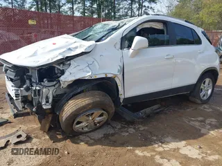 2020 Chevrolet Trax LT with VIN KL7CJLSB5LB315103, listed as a IAAI auction lot 41884353 with 87,095 mi miles and . Bid and sale history available at DreamBid. Image 2.