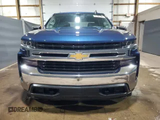 2021 Chevrolet Silverado 1500 LT with VIN 3GCUYDED8MG285934, listed as a Copart auction lot 43913615 with 59,760 mi miles and Clean Title. Bid and sale history available at DreamBid. Image 5.