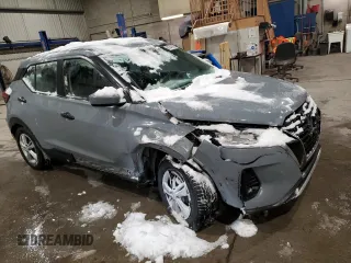 2021 Nissan Kicks S with VIN 3N1CP5BV6ML528491, listed as a Copart auction lot 88546405 with 66,188 mi miles and Salvage Title. Bid and sale history available at carsss.com. Image 4.