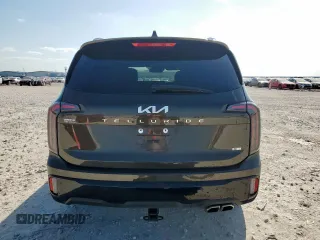 2024 Kia Telluride EX with VIN 5XYP3DGC6RG428871, listed as a Copart auction lot 60155385 with 28,189 mi miles and Salvage title. Bid and sale history available at DreamBid. Image 6.