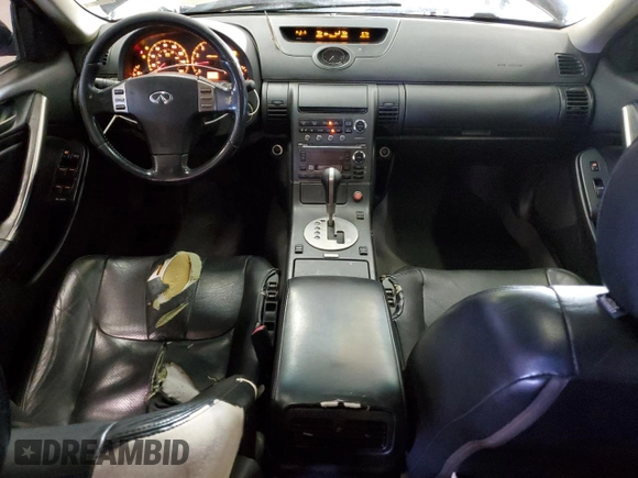 2004 Infiniti G35 w/Leather with VIN JNKCV51F14M715171, listed as a Copart auction lot 53709915 with 193,976 mi miles and Non Repairable. Bid and sale history available at DreamBid. Image 8.