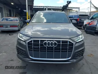 2020 Audi Q7 Premium with VIN WA1AXAF72LD011535, listed as a IAAI auction lot 41554635 with 48,970 mi miles. Bid and sale history available at carsss.com. Image 13.