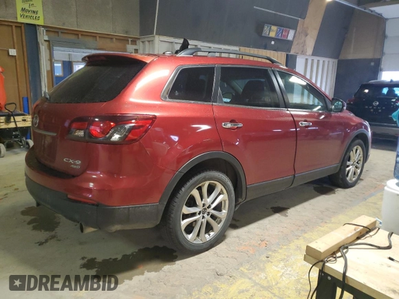 2013 Mazda CX-9 Grand Touring with VIN JM3TB3DA5D0412343, listed as a Copart auction lot 44451895 with 170,073 mi miles and Salvage Title. Bid and sale history available at carsss.com. Image 3.