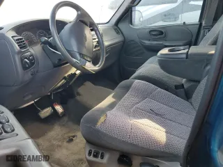 2001 Ford F-150 SuperCrew XLT with VIN 1FTRW08L41KE82711, listed as a Copart auction lot 73413384 with 0 mi miles and Salvage Title. Bid and sale history available at carsss.com. Image 7.