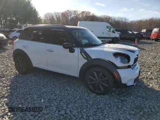 2012 MINI Countryman S with VIN WMWZC3C57CWM27732, listed as a Copart auction lot 80361854 with 120,735 mi miles and Salvage title. Bid and sale history available at DreamBid. Image 4.