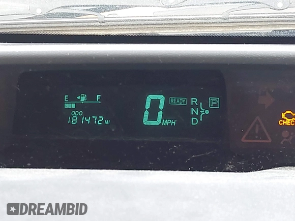 2005 Toyota Prius with VIN JTDKB20U257041858, listed as a IAAI auction lot 41582317 with 181,472 mi miles. Bid and sale history available at carsss.com. Image 7.