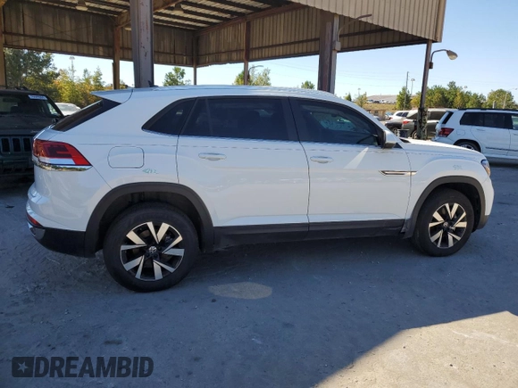 2023 Volkswagen Atlas SE with VIN 1V2DC2CA2PC213368, listed as a Copart auction lot 75550304 with 12,344 mi miles and Salvage title. Bid and sale history available at DreamBid. Image 3.