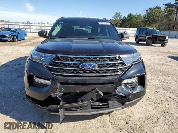 2023 Ford Explorer XLT with VIN 1FMSK8DHXPGA83337, listed as a Copart auction lot 45030485 with 11,833 mi miles and Salvage Title. Bid and sale history available at DreamBid. Image 5.