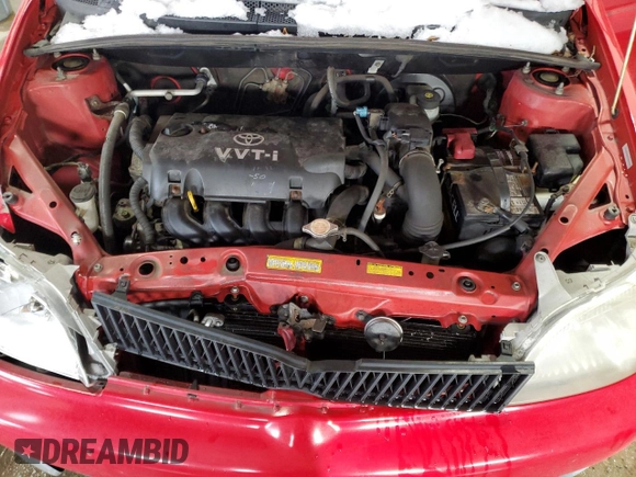 2000 Toyota ECHO with VIN JTDBT1237Y0095990, listed as a Copart auction lot 89140295 with 214,941 mi miles and Salvage Title. Bid and sale history available at DreamBid. Image 12.