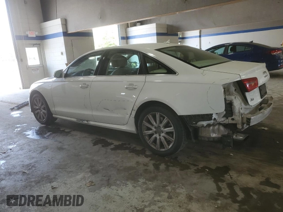 2012 Audi A6 Prestige with VIN WAUHGAFC4CN053505, listed as a Copart auction lot 54649245 with 92,328 mi miles and Salvage title. Bid and sale history available at DreamBid. Image 2.