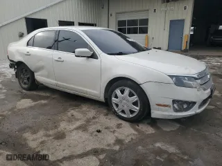 2010 Ford Fusion SE with VIN 3FAHP0HA8AR308228, listed as a Copart auction lot 46300185 with 190,173 mi miles and Salvage Title. Bid and sale history available at carsss.com. Image 4.