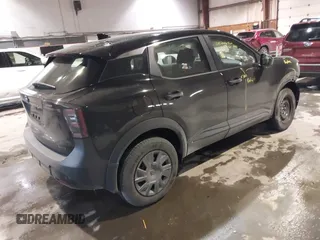 2025 Nissan Kicks S with VIN 3N8AP6BB3SL325334, listed as a IAAI auction lot 41417023 with 2,736 mi miles. Bid and sale history available at carsss.com. Image 4.