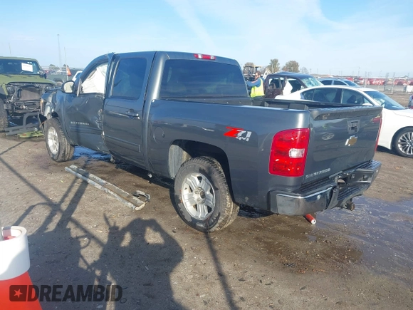 2011 Chevrolet Silverado 1500 LTZ with VIN 3GCPKTE39BG212827, listed as a IAAI auction lot 41044871 with 197,096 mi miles and . Bid and sale history available at DreamBid. Image 3.