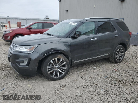 2016 Ford Explorer Platinum with VIN 1FM5K8HT2GGC58644, listed as a Copart auction lot 41653235 with Not Provided miles and Salvage Title. Bid and sale history available at DreamBid. Image 1.