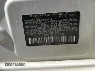 2013 Subaru Crosstrek Premium with VIN JF2GPACC9D2882965, listed as a Copart auction lot 60203485 with 91,168 mi miles and Salvage title. Bid and sale history available at DreamBid. Image 12.