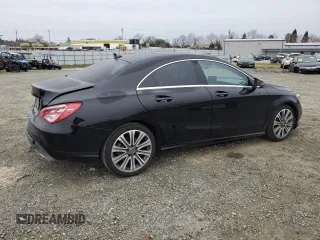2018 Mercedes-Benz CLA 250 with VIN WDDSJ4EB2JN518838, listed as a Copart auction lot 43205644 with 83,135 mi miles and . Bid and sale history available at DreamBid. Image 3.